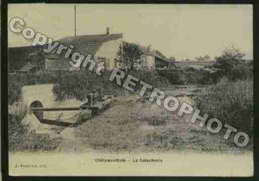 Ville de CHATEAUVILLAIN Carte postale ancienne