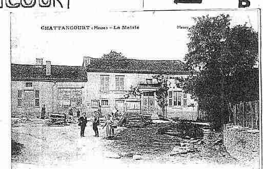 Ville de CHATTANCOURT Carte postale ancienne