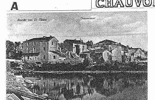 Ville de CHAUVONCOURT Carte postale ancienne