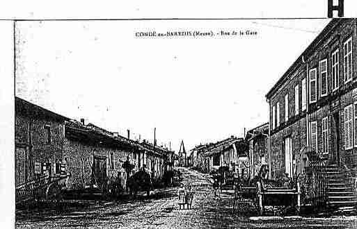 Ville de CONDEENBARROIS Carte postale ancienne