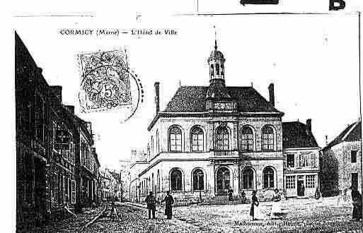 Ville de CORMICY Carte postale ancienne