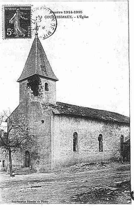 Ville de COURBESSEAUX Carte postale ancienne