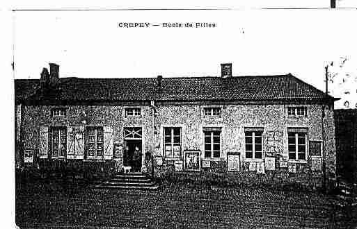 Ville de CREPEY Carte postale ancienne