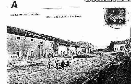 Ville de CREZILLES Carte postale ancienne