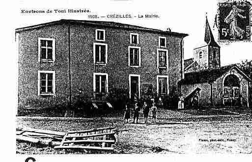 Ville de CREZILLES Carte postale ancienne