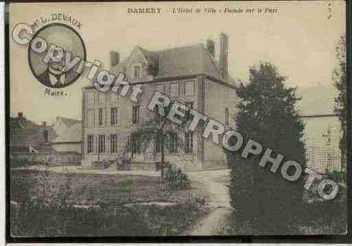 Ville de DAMERY Carte postale ancienne