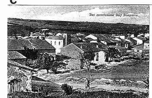 Ville de DOMPIERREAUXBOIS Carte postale ancienne