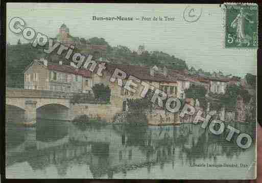 Ville de DUNSURMEUSE Carte postale ancienne