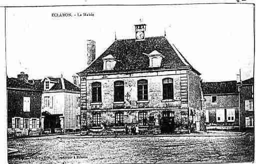 Ville de ECLARON Carte postale ancienne