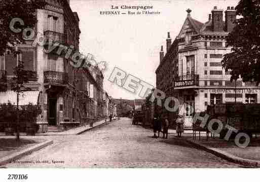 Ville de EPERNAY Carte postale ancienne