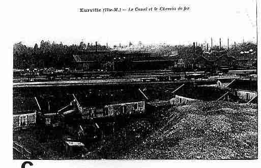 Ville de EURVILLEBIENVILLE Carte postale ancienne