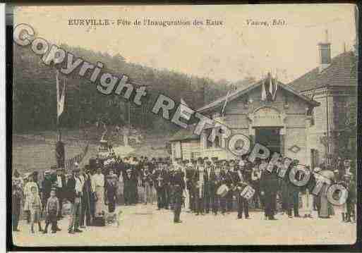 Ville de EURVILLEBIENVILLE Carte postale ancienne