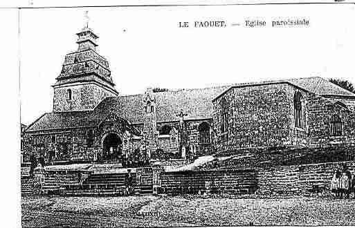 Ville de FAOUET(LE) Carte postale ancienne