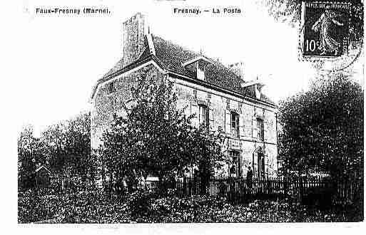 Ville de FAUXFRESNAY Carte postale ancienne