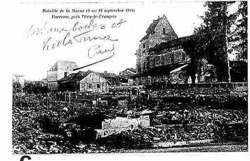 Ville de FAVRESSE Carte postale ancienne