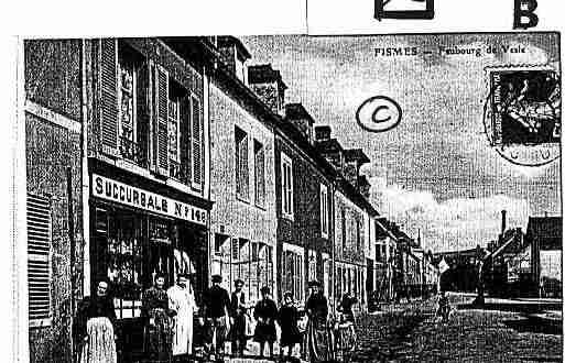 Ville de FISMES Carte postale ancienne