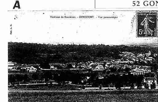 Ville de GONCOURT Carte postale ancienne