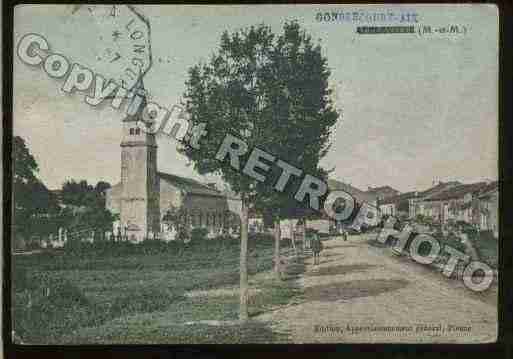 Ville de GONDRECOURTAIX Carte postale ancienne