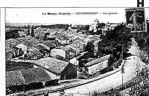 Ville de GONDRECOURTLECHATEAU Carte postale ancienne