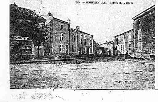 Ville de GONDREVILLE Carte postale ancienne