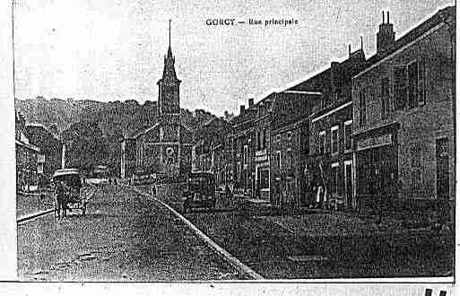 Ville de GORCY Carte postale ancienne