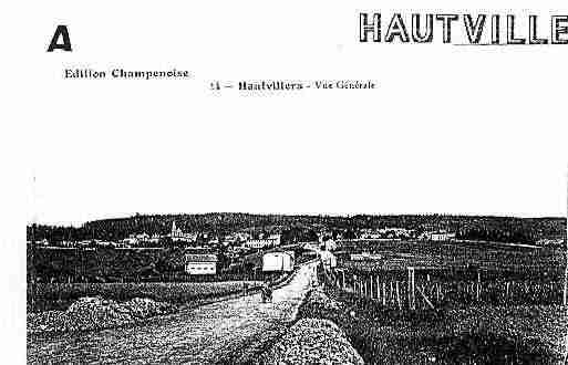 Ville de HAUTVILLERS Carte postale ancienne