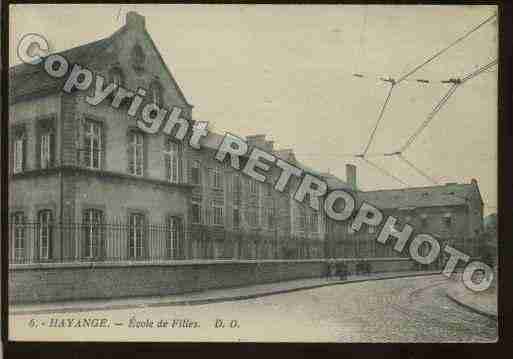 Ville de HAYANGE Carte postale ancienne