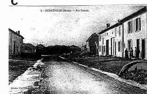 Ville de HERMEVILLEENWOEVRE Carte postale ancienne