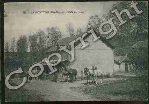 Ville de HEUILLEYCOTTON Carte postale ancienne