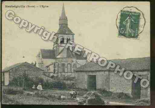 Ville de HEUTREGIVILLE Carte postale ancienne