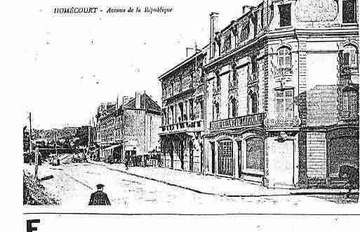 Ville de HOMECOURT Carte postale ancienne