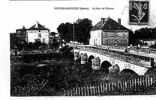 Ville de HOUDELAINCOURT Carte postale ancienne