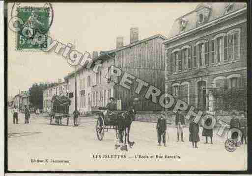 Ville de ISLETTES(LES) Carte postale ancienne