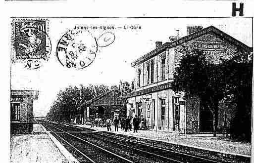 Ville de JALONS Carte postale ancienne