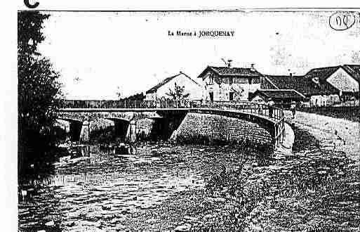 Ville de JORQUENAY Carte postale ancienne