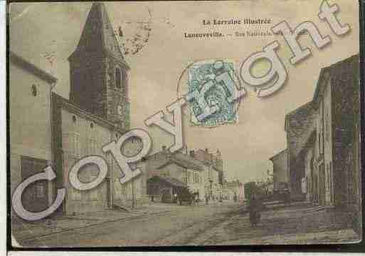 Ville de LANEUVEVILLEDEVANTNANCY Carte postale ancienne