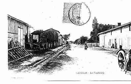 Ville de LARZICOURT Carte postale ancienne