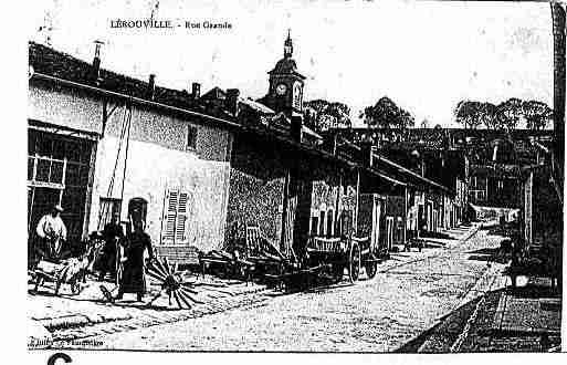 Ville de LEROUVILLE Carte postale ancienne