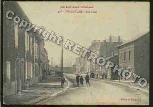 Ville de LONGLAVILLE Carte postale ancienne