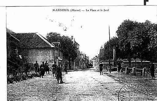 Ville de MARDEUIL Carte postale ancienne