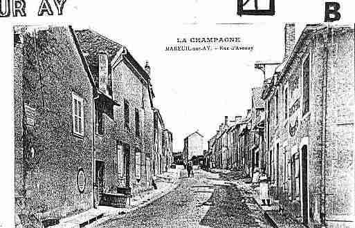 Ville de MAREUILSURAY Carte postale ancienne