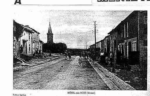 Ville de MENILAUXBOIS Carte postale ancienne