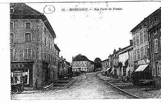 Ville de MORHANGE Carte postale ancienne