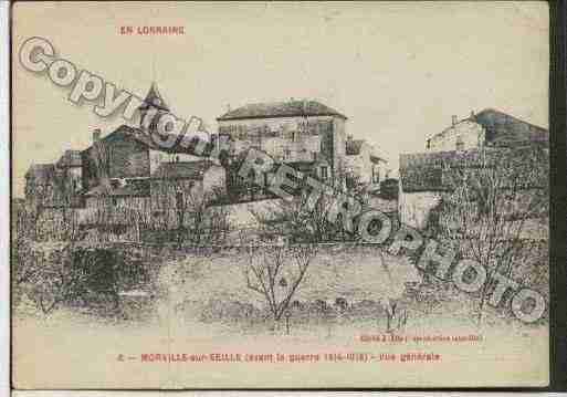 Ville de MORVILLESURSEILLE Carte postale ancienne