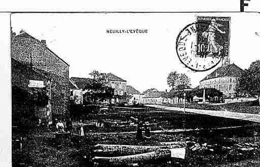 Ville de NEUILLYL\'EVEQUE Carte postale ancienne