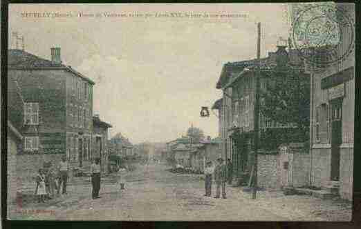 Ville de NEUVILLYENARGONNE Carte postale ancienne