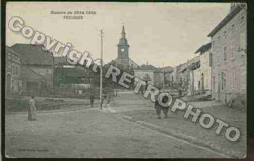 Ville de PEXONNE Carte postale ancienne