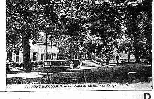 Ville de PONTAMOUSSON Carte postale ancienne