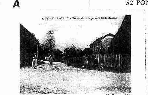 Ville de PONTLAVILLE Carte postale ancienne