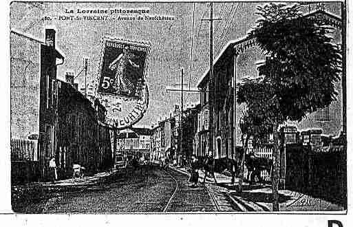 Ville de PONTSAINTVINCENT Carte postale ancienne